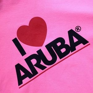 I Heart Aruba Shirt Large